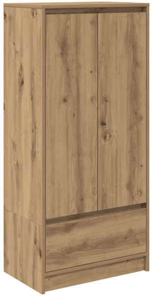 vidaXL Schrank mit Schublade Artisan-Eiche 55,5x34x119,5 cm 861651