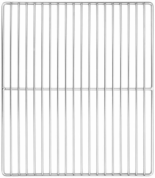 vidaXL Grillrost Silber 40 x 35 cm Edelstahl 42008311