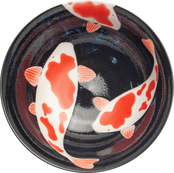 WestCraft Suppenschale Koi-Bowls ASIATICA, Ramen Bowl Schalen aus Porzellan, versch. Größen, Porzellan, Hochwertig, asiatische Reis-, Nudel-, Tapas-, Udon-, Müsli-Schüssel