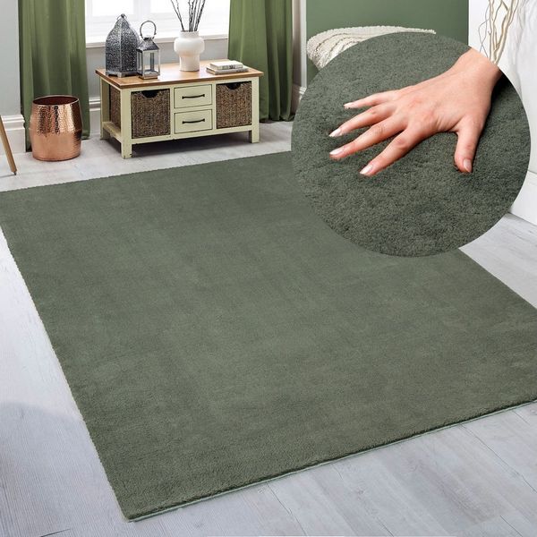 OTTO home Teppich Arabell, Kunstfellteppich, Felloptik, waschbar, rechteckig, Höhe: 16 mm, flauschig, kuschelig, Anti-Rutsch-Unterseite, Wohnzimmer, Schlafzimmer