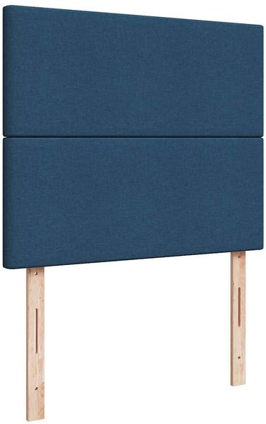 vidaXL Ottoman-Bett mit Matratze & LEDs Blau 120x200 cm Stoff 3313919 Bild 10
