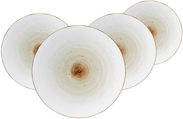Ritzenhoff & Breker Cosmo Speiseteller ø 26,5 cm 4er Set grau