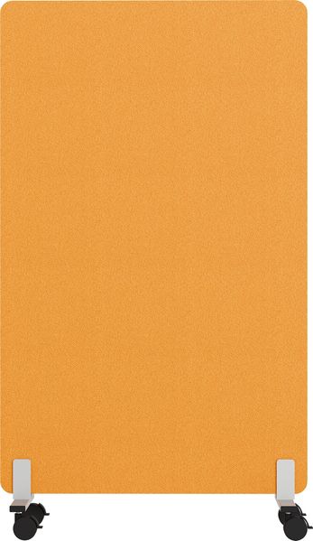 Rheinland Möbel FocusWall STWR0816 – Akustik-Stellwand 800×1600 mm in Stofffarbe Solano inkl. Rollen – Mobile Schreibtisch-Trennwand für Büro & Homeoffice – Schallschutz – Made in Germany