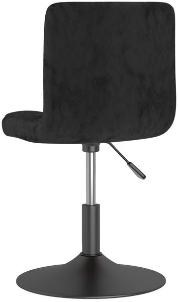 vidaXL Esszimmerstühle 4 Stk. Drehbar Schwarz Samt [3087478] Bild 6