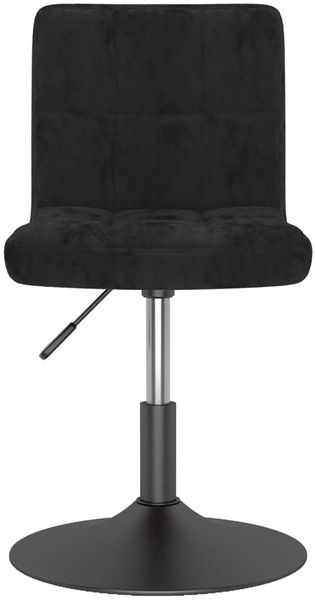 vidaXL Esszimmerstühle 4 Stk. Drehbar Schwarz Samt [3087478] Bild 3