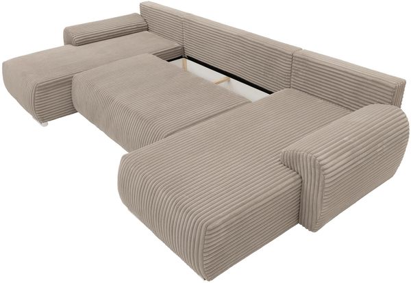 Wohnlandschaft Usabir U Cord (Farbe: Ambience 03) Bild 4