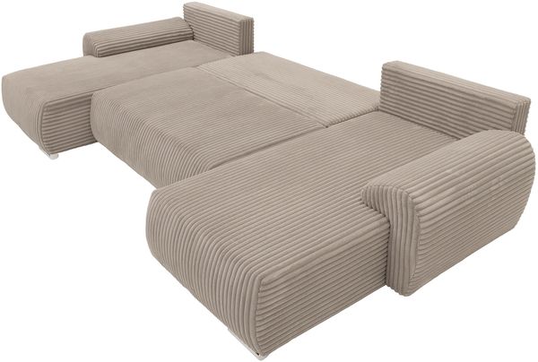 Wohnlandschaft Usabir U Cord (Farbe: Ambience 03) Bild 3