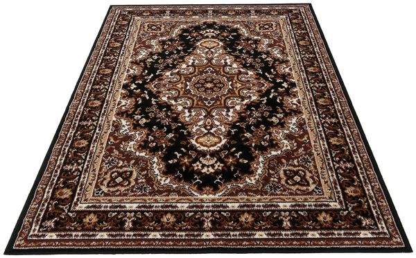 OTTO home Teppich Oriental, Made in Belgium, rechteckig, Höhe: 7 mm, Orient-Optik, mit Bordüre, Teppich, Kurzflor, Weich, Kundenliebling