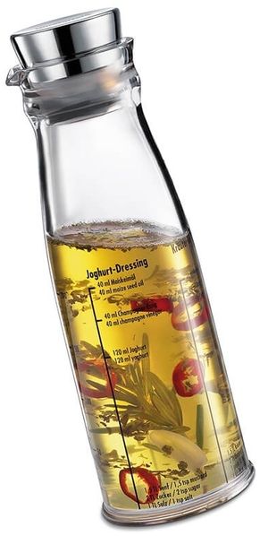 Küchenprofi 250ml Dressing Shaker mit Rezepten