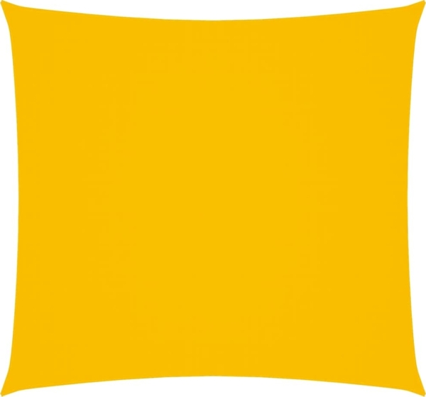 vidaXL Sonnensegel Oxford-Gewebe Quadratisch 4x4 m Gelb 135579