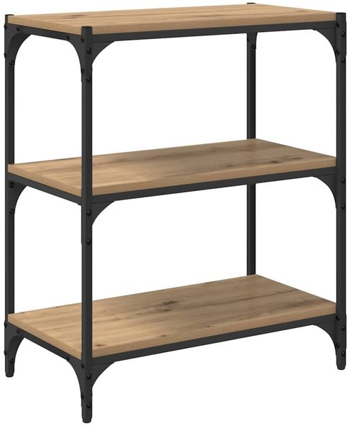 Bücherregal | Standregal Artisan-Eiche 60 x 33 x 70,5 cm Holzwerkstoff