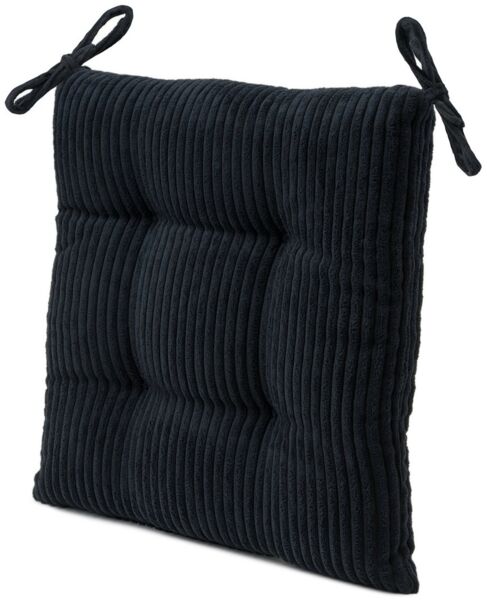 Gözze Sitzsack GÖZZE Sitzkissen ANAFI LBH 40x40x6 cm schwarz Bodenkissen Sitzsack