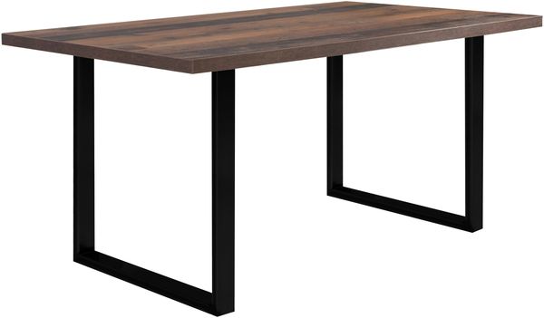 Esstisch >TABLES< in Old – Wood Vintage, Schwarz - 160x74,7x90cm (BxHxT)