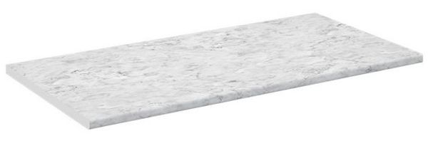 Küchenarbeitsplatte R-Line Weiß/Marmor 120 cm Vicco Bild 4