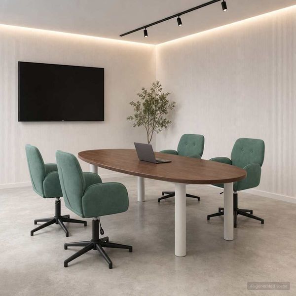 vidaXL Drehstühle 4 Stk. 54 x 55 x 90 cm Meergrün Samt (V) 3428338