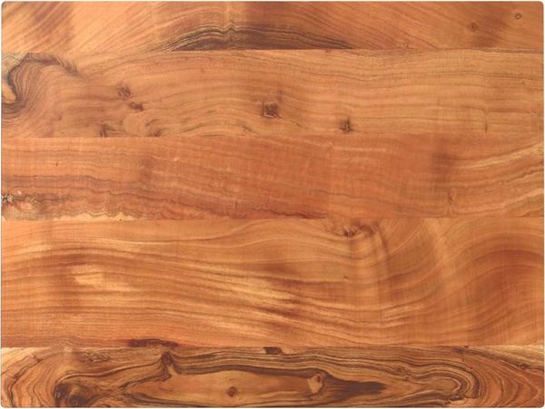 vidaXL Tischplatte 80x60x3,8 cm Rechteckig Massivholz Akazie 370991