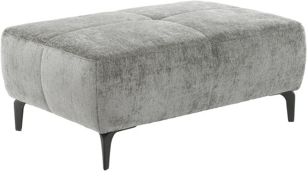 Jockenhöfer Gruppe Hocker Salo, B: 114 cm, im Retrolook mit Wellenunterfederung und frei im Raum stellbar