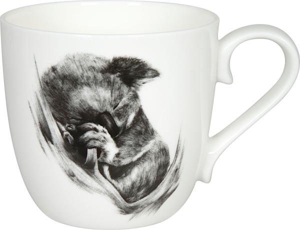 KÖNITZ Becher AMAZING ANIMALS - KOALA - 425 ml aus Bone China Porzellan / Design Vanessa Kahl