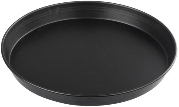 ZENKER Backblech rund, 30 cm mit Antihaftbeschichtung / Serie Black Metallic / Pizzablech / Ofenblech