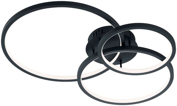 RGB LED Deckenleuchte, Fernbedienung, APP-Steuerung, L 79 cm