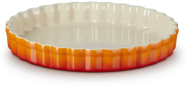 LeCreuset Tarteform aus Steinzeug 24cm | Ofenrot : Ofenrot