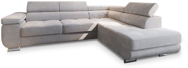 Masseno Ecksofa APIRO mit Schlaffunktion L-Form, Sofa mit Bettkasten