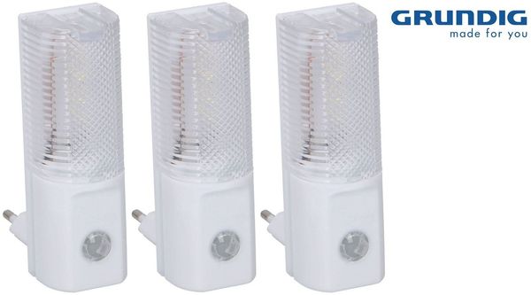 LED-Nachtlichter 3er-Set Nachtlicht Nachtlampe Notlicht Steckdose Baby Kinder