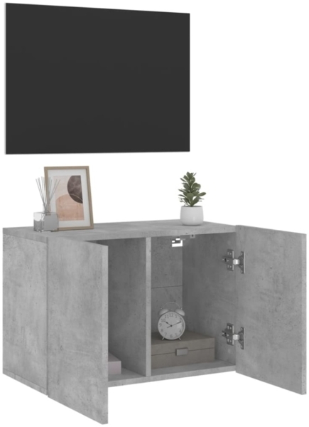 vidaXL TV-Wandschrank Betongrau 60x30x41 cm 836944 Bild 5