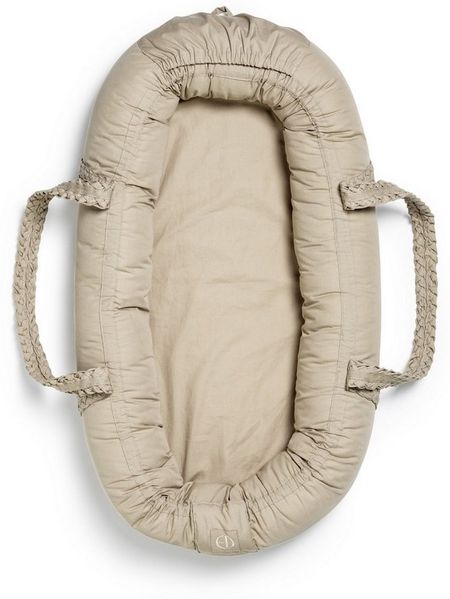 Elodie Bettnestchen Elodie Babynestchen tragbar - Tender Taupe, (1-tlg, Tragbar mit stabilem Boden - Hochwertige Verarbeitung - Haltbar), tragbar mit stabilem Boden