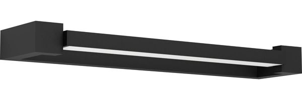 Eglo 900615 Spiegelleuchte GEMILIANA schwarz , Kunststoff weiss LED 8,9W 4000K L:45cm H:4cm
