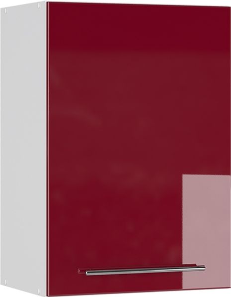 Badschrank Fame-Line Bordeaux Hochglanz 50 x 72 cm Vicco