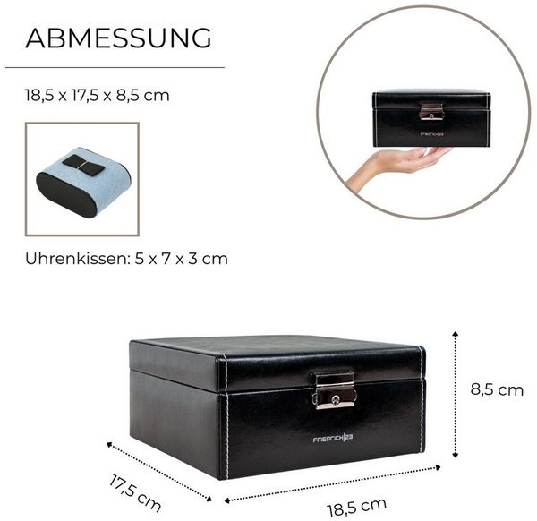 Friedrich23 Uhrenbox Bond für 6 Uhren