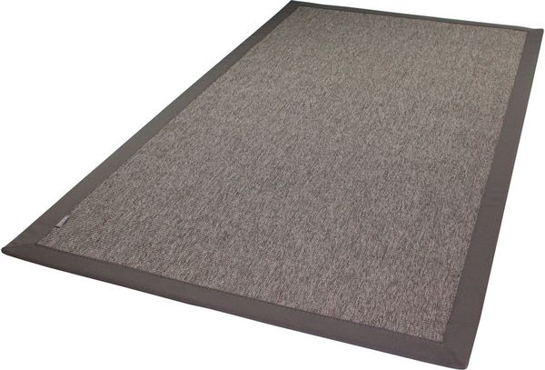Dekowe Teppich Naturino Rips, rechteckig, Höhe: 7 mm, Flachgewebe, Sisal-Optik, mit Bordüre, In- und Outdoor geeignet