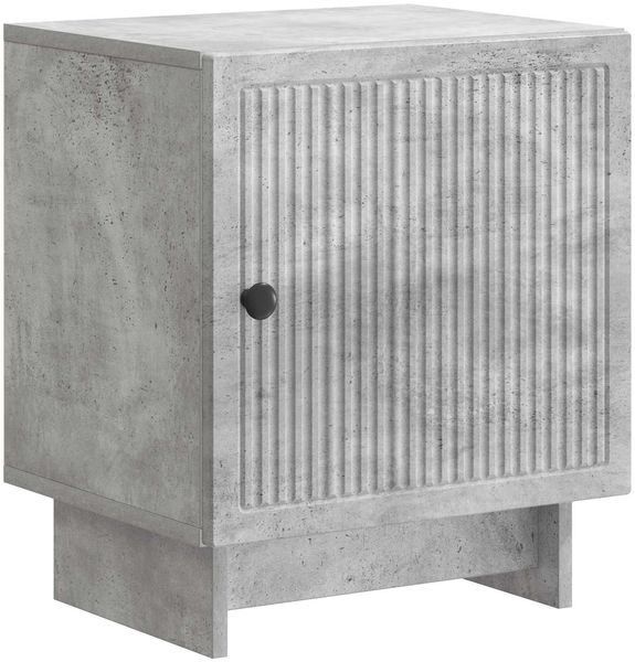 vidaXL Nachttisch Betongrau 43 x 34,5 x 50 cm Holzwerkstoff 893881