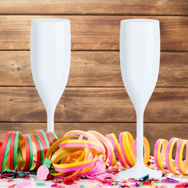 Sektgläser Kunststoff 12er Set Bild 2