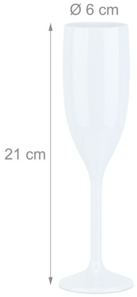Sektgläser Kunststoff 12er Set Bild 4