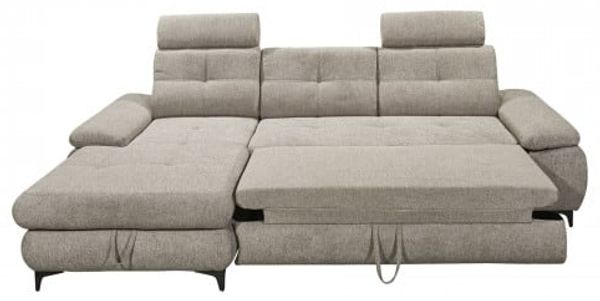 Ecksofa Altona von ED Exciting Design mit Schlaffunktion und Bettkasten – Stilvoll und Funktional Bild 2