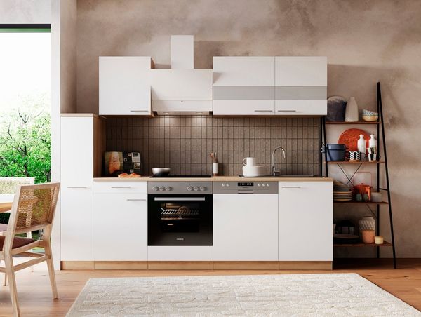 RESPEKTA Küche Merle, Breite 250 cm, mit Soft-Close, in exklusiver Konfiguration für OTTO