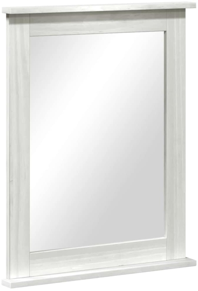 vidaXL Spiegel VIGO Antik Weiß 55,5 x 5 x 70 cm Massivholz Kiefer 4019126