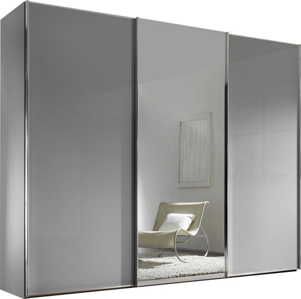 STAUD Schwebetürenschrank Sinfonie Plus, edles Design in hochwertiger Qualität, Made in Germany Mit Spiegeltür und vier verschiedenen Ausstattungsvarianten