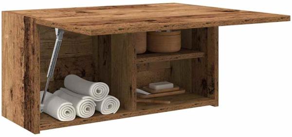 Bad-Wandschrank Altholz-Optik 60x25x30 cm Holzwerkstoff