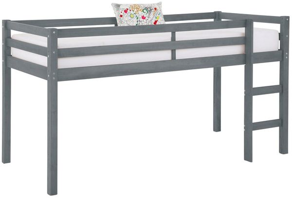 OTTO home Hochbett Alpi aus schönem massivem Kiefernholz, Außenmaßenbreite 103 cm