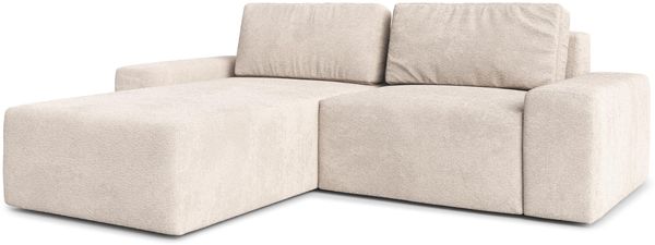 AX LIVING Sofa L Form Arkleton Ecksofa Modern Beige 260cm – Stil & Komfort L
