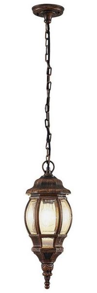 Lindby Hängeleuchten Nadesha, Kunststoff Gold / Messing IP44, 1x60 W