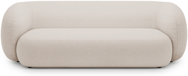 Micadoni Sofa Kate 3-Sitzer Boucle Beige