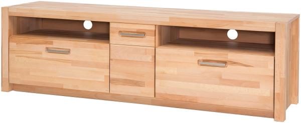 TV-Board >Leduc< in Kernbuche aus Metall - 185x58x50cm (BxHxT)