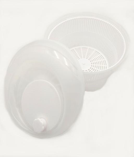 BURI Salatschleuder Seiher Salatschüssel Abtropfsieb Servierschüssel Küchensieb