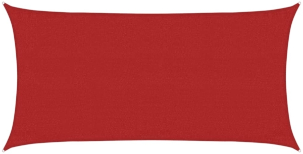 vidaXL Sonnensegel 160 g/m² Rot 3x6 m HDPE 311625 Bild 1