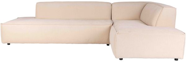 Freddy Rib Sofa weiß