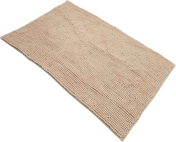 Waidmeister Badematte Badematte Chenille – rutschfeste & Waschbare Badezimmermatte, rutschhemmend beschichtet, Polyester Bild 4